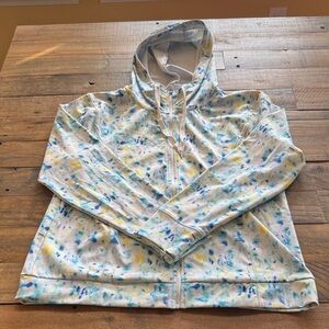 J. Crew Women's Multicolor Hooded Zip Up